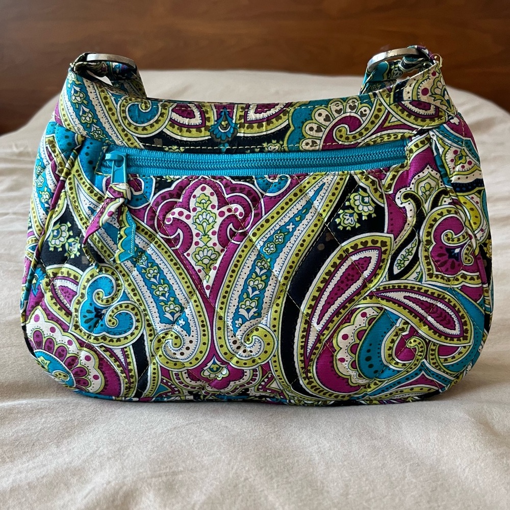 Vera Bradley Shoulder Bag in Daphne Paisley Print - Picture 3 of 12